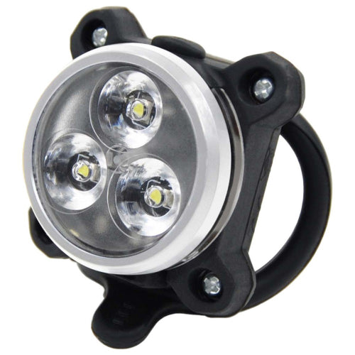 Fanale B-Race Bright anteriore ricaricabile USB 3 LED 8 funzioni