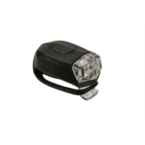 Fanale NF NShine anteriore nero silicone 2 Led 3 funzioni