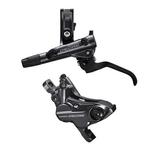 Freno Anteriore SHIMANO DEORE M6120 4 Pistoni J-KIT Senza Disco