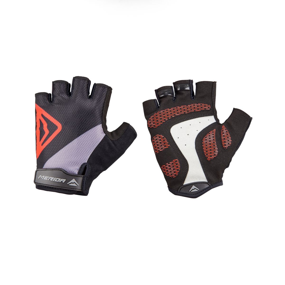 Guanto Classic Corto Nero/Rosso