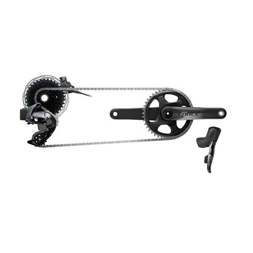 GRUPPO COMPLETO SRAM FORCE ETAP AXS STRADA 1X12 VELOCITÀ DISCO CENTER LOCK FLAT MOUNT*