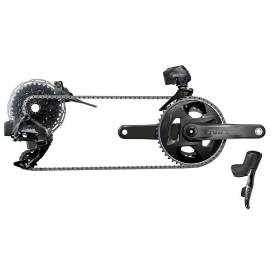 GRUPPO COMPLETO SRAM FORCE ETAP AXS STRADA 2X12 VELOCITÀ DISCO CENTER LOCK FLAT MOUNT*
