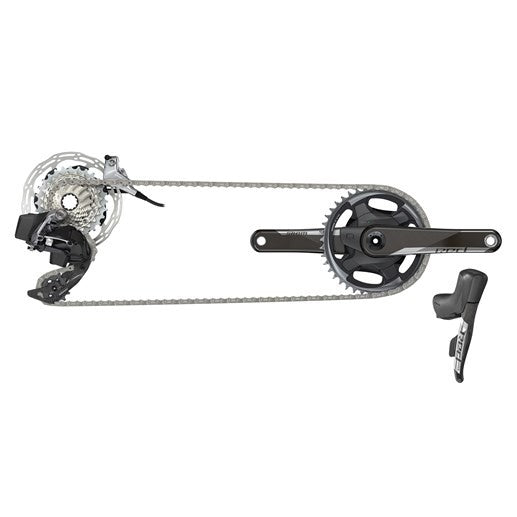 Gruppo completo SRAM RED AXS DISC XPLR 1X12