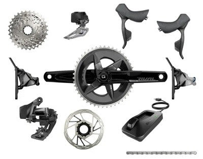 Gruppo completo SRAM RIVAL AXS DISC QUARQ 2X12 WIDE