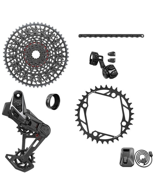 Gruppo completo Sram X0 T-Type Eagle AXS ISIS 12v DUB E-MTB (senza guarnitura)