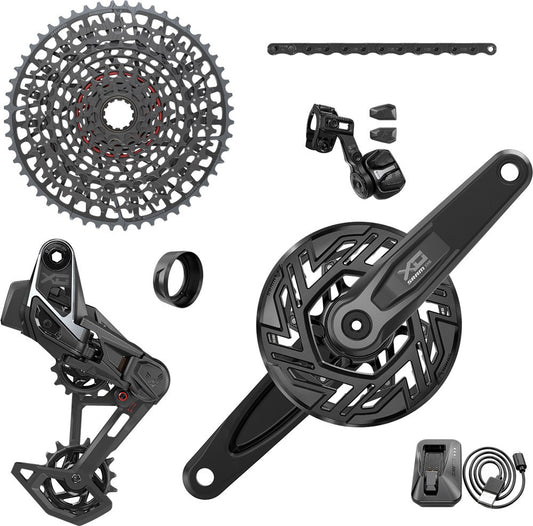 Gruppo completo SRAM X0 T-Type Eagle AXS ISIS 12v E-MTB Bosch pedivella 160mm corona 36d