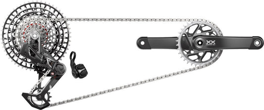 Gruppo completo Sram XX SL T-Type Eagle AXS 12v DUB Boost 175mm 34t 10-52t