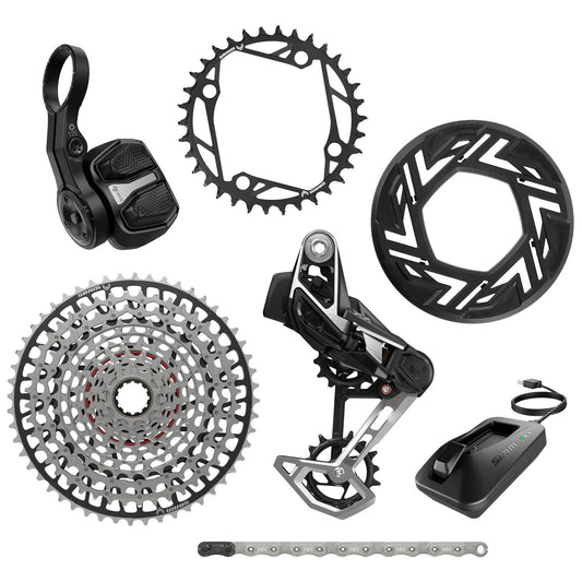 Gruppo completo SRAM XX T-Type Eagle AXS 12v E-MTB 104mm 36t 10-52t