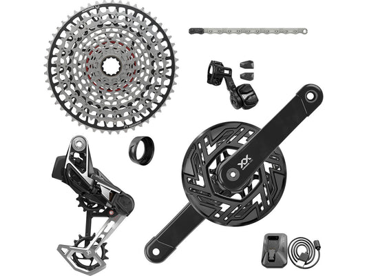 Gruppo completo SRAM XX T-Type Eagle AXS ISIS 12v E-MTB Bosch pedivella 165mm corona 36d