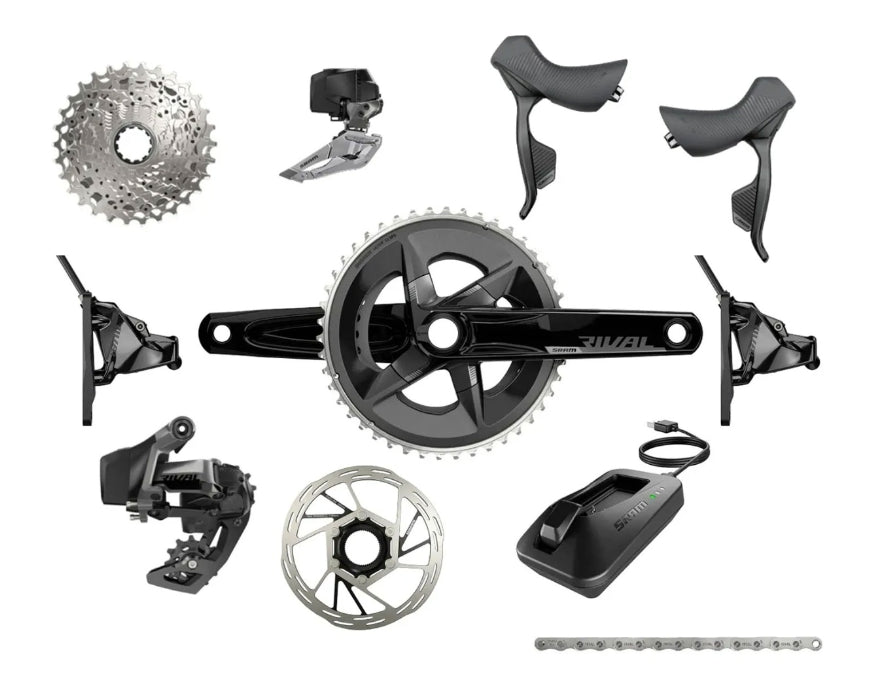 Gruppo Sram Rival eTap AXS Disc 2x12 Speed