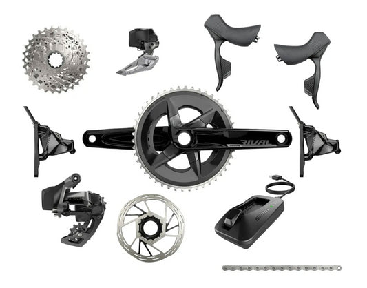 Gruppo Sram Rival eTap AXS Disc 2x12 Speed