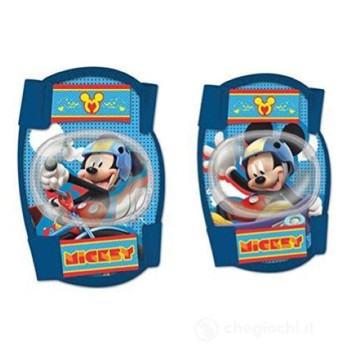 Kit Protezione Gomitiere e Ginocchiere Mickey Mouse