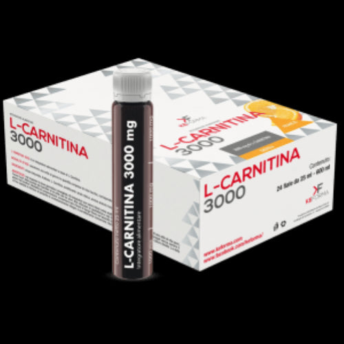 L-Carnitina 3000mg KeForma in fiala 25ml gusto arancia