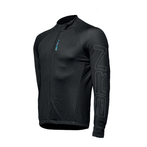 Maglia BRN Uomo Felpata Nera