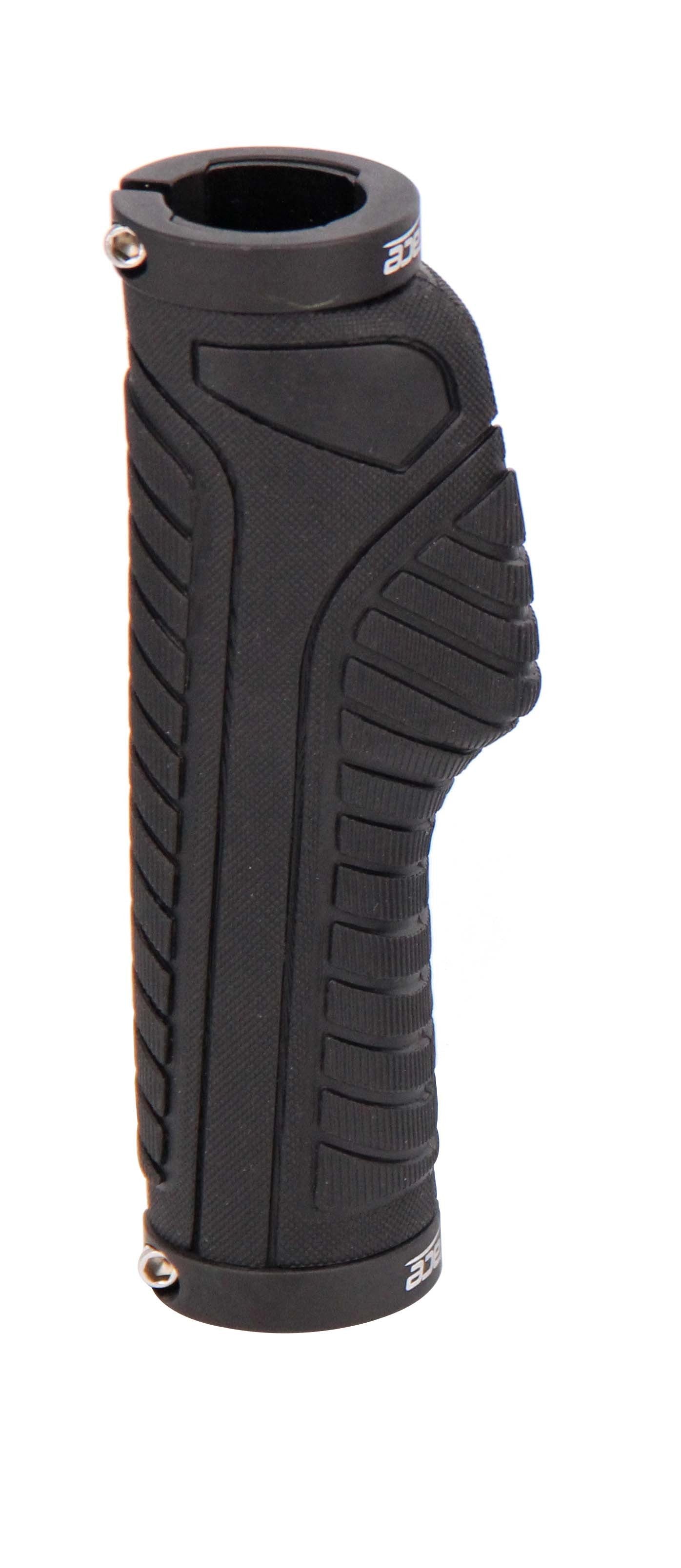 Manopole B-Race ergonomiche con collarino alluminio