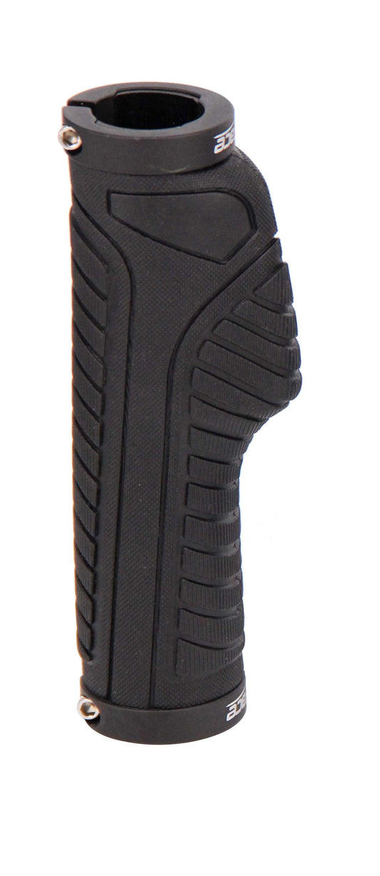 Manopole B-Race ergonomiche con collarino alluminio