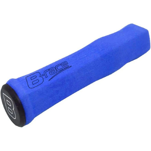 Manopole B-Race in spugna light 127mm blu