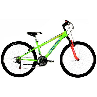 Mountain Bike 26" Coppi JAUNTY 18v giallo fluo