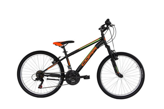 Mountain Bike 26" Coppi JAUNTY 18v nero/arancio h44