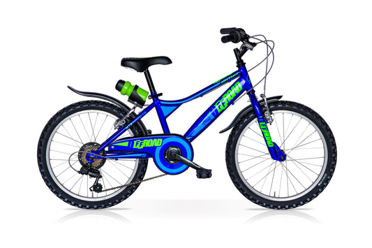 MTB Bimbo Speedcross Off-Road 20" Blu/verde 6v