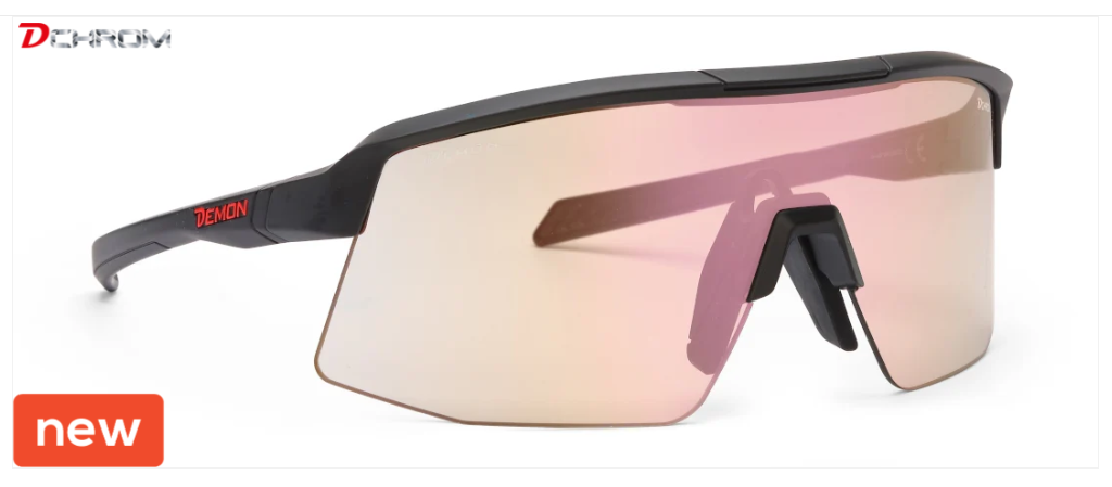 Occhiali da sole Roubaix Matt BK Red DCHROM
