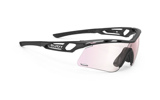 Occhiali Rudy Project Tralyx+ Slim Black Matte Impact X Photochromic 2 Laser Red