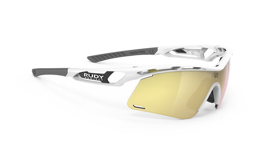 Occhiali Rudy Project Tralyx+ Slim White Gloss Rp Optics ML Gold