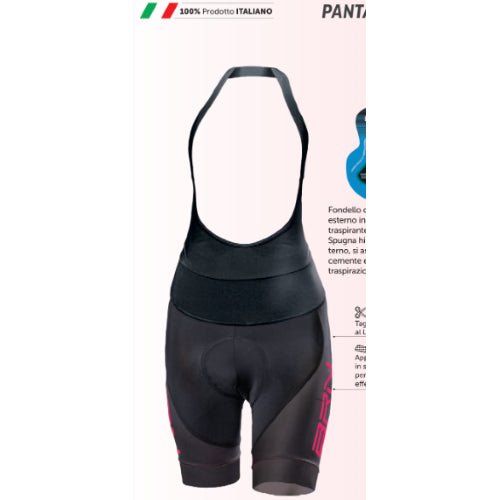 Pantalone con bretella donna BRN