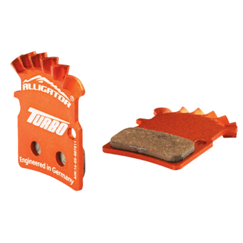Pastiglie freni disco Alligator Turbo Shimano XTR XT SLX organiche