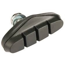 Pattini freno da corsa PD100 in gomma neri