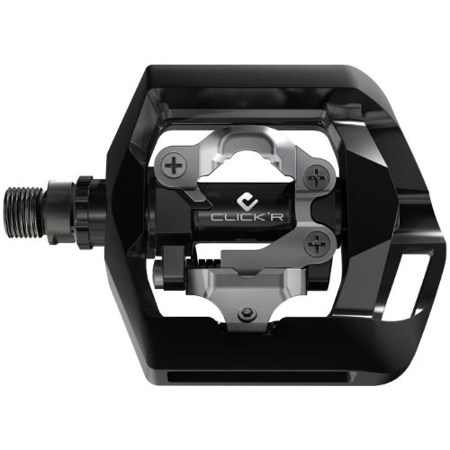Pedali Shimano Dual Function PD-T421 nero con tacchette 6°