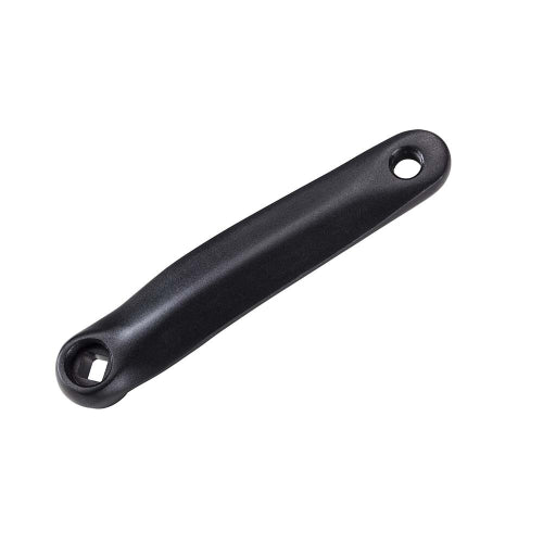 Pedivella Sinistra 170 mm in alluminio Perno Quadro Nero