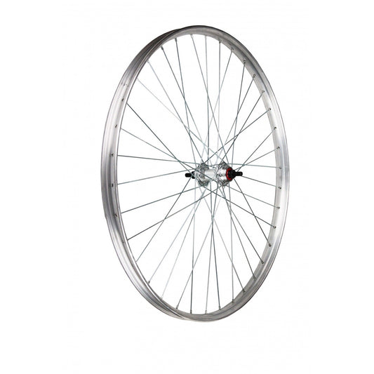 Ruota 26" 378 R posteriore 1v perno 3/8 su cusscinetti con dadi