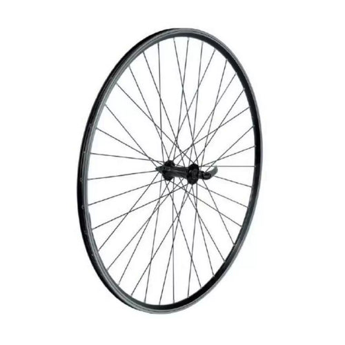 Ruota anteriore da corsa 28" nera