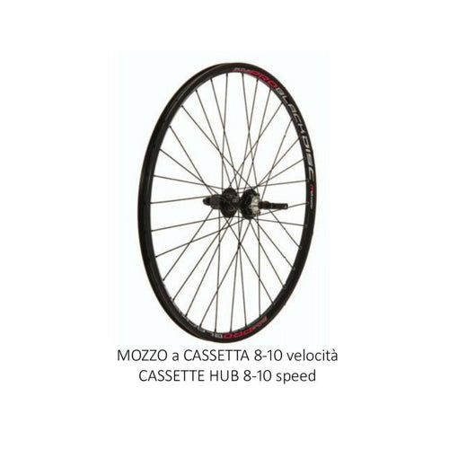 Ruota BRN Posteriore 29" MTB Disco a Cassetta