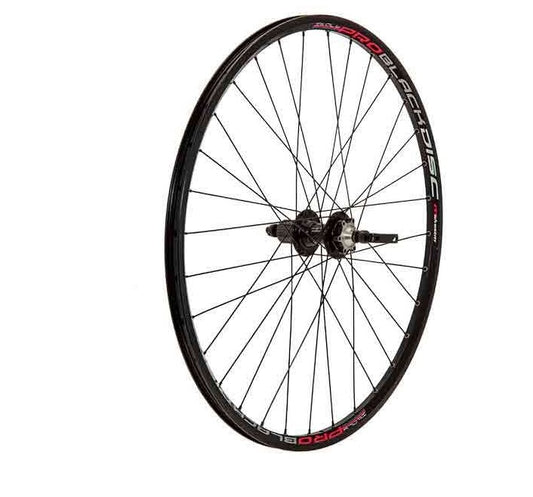 Ruota posteriore BRN ProBlack MTB disco 27,5" a filetto 7/8 velocità