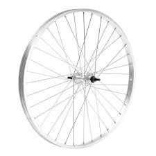 Ruota RMS posteriore city 28'' filetto 7v alluminio con perno