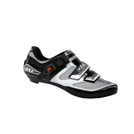 Scarpa ciclismo strada DMT Impact 2.0 Black White Silver numero 40