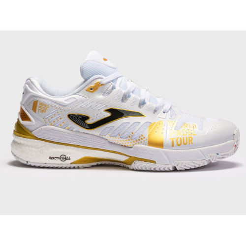 Scarpa da Padel Joma WPT men Bianco/Oro