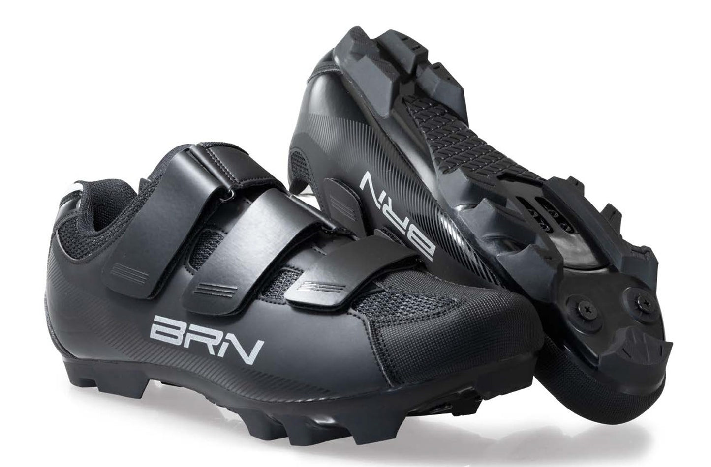 Scarpa MTB 3 Strappi BRN Nera
