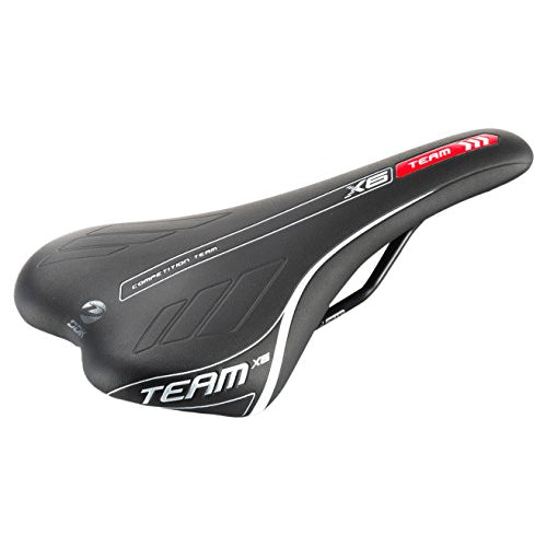 Sella B-Bike DDK MTB/Corsa 525 Team X6 nera/bianca/rossa