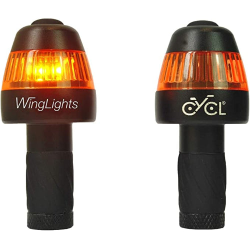 Set Frecce monopattino CYCL WL FIXED a batteria CR2032 nero/arancio
