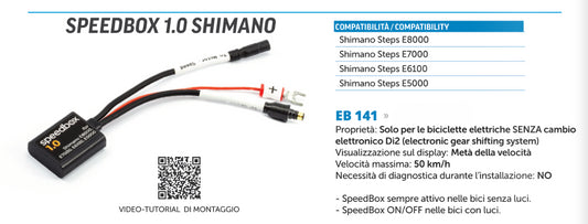 SpeedBox 1.0 compatibile con Shimano