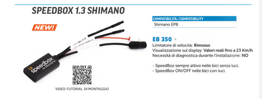 SpeedBox 1.3 compatibile con Shimano