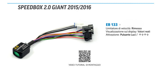 SpeedBox 2.0 compatibile con Giant 2015/2016