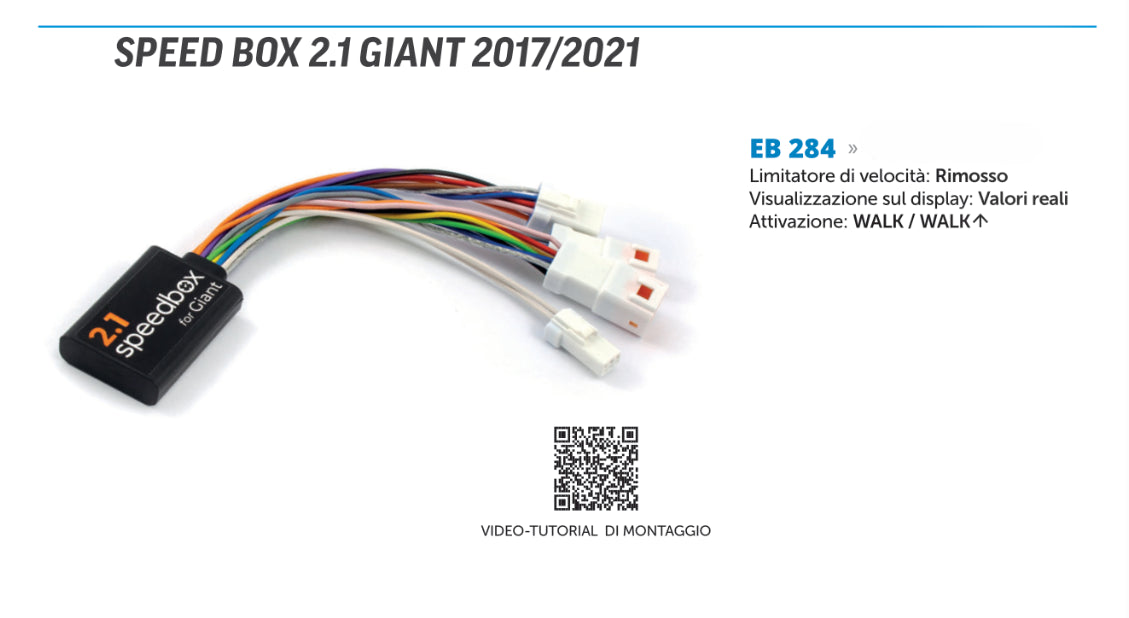 SpeedBox 2.1 compatibile con Giant 2017/2021