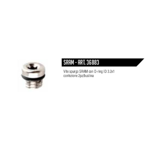 Vite spurgo Sram con o-ring 2pz